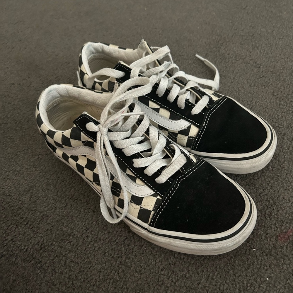 Checkered Old Skool Vans